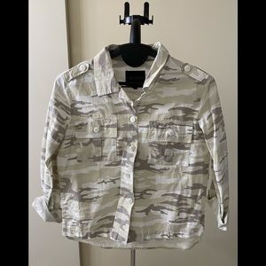 Sanctuary camo shirt jacket
